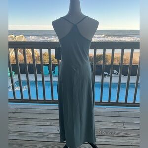 Avia Athleisure Maxi Dress in Sage Green